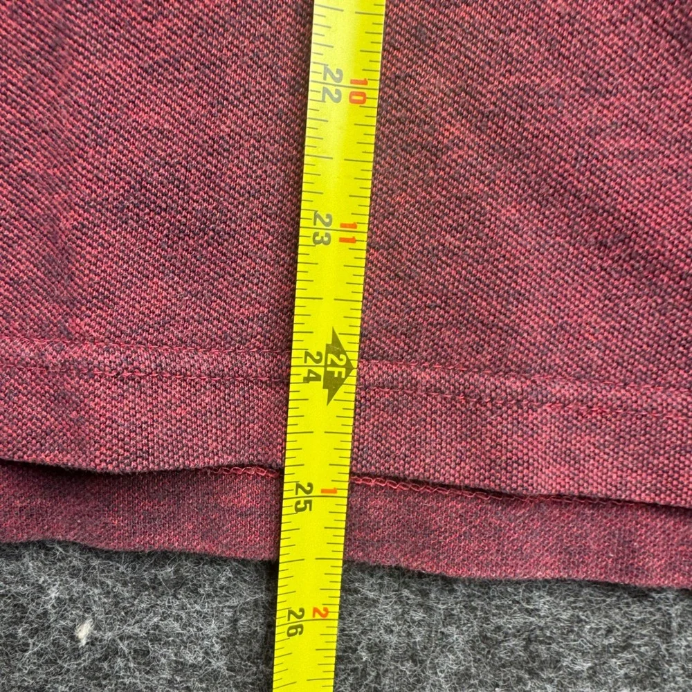 Banana Republic Polo Shirt‎ Mens S Red New Birdseye Short Sleeve Elephant Logo